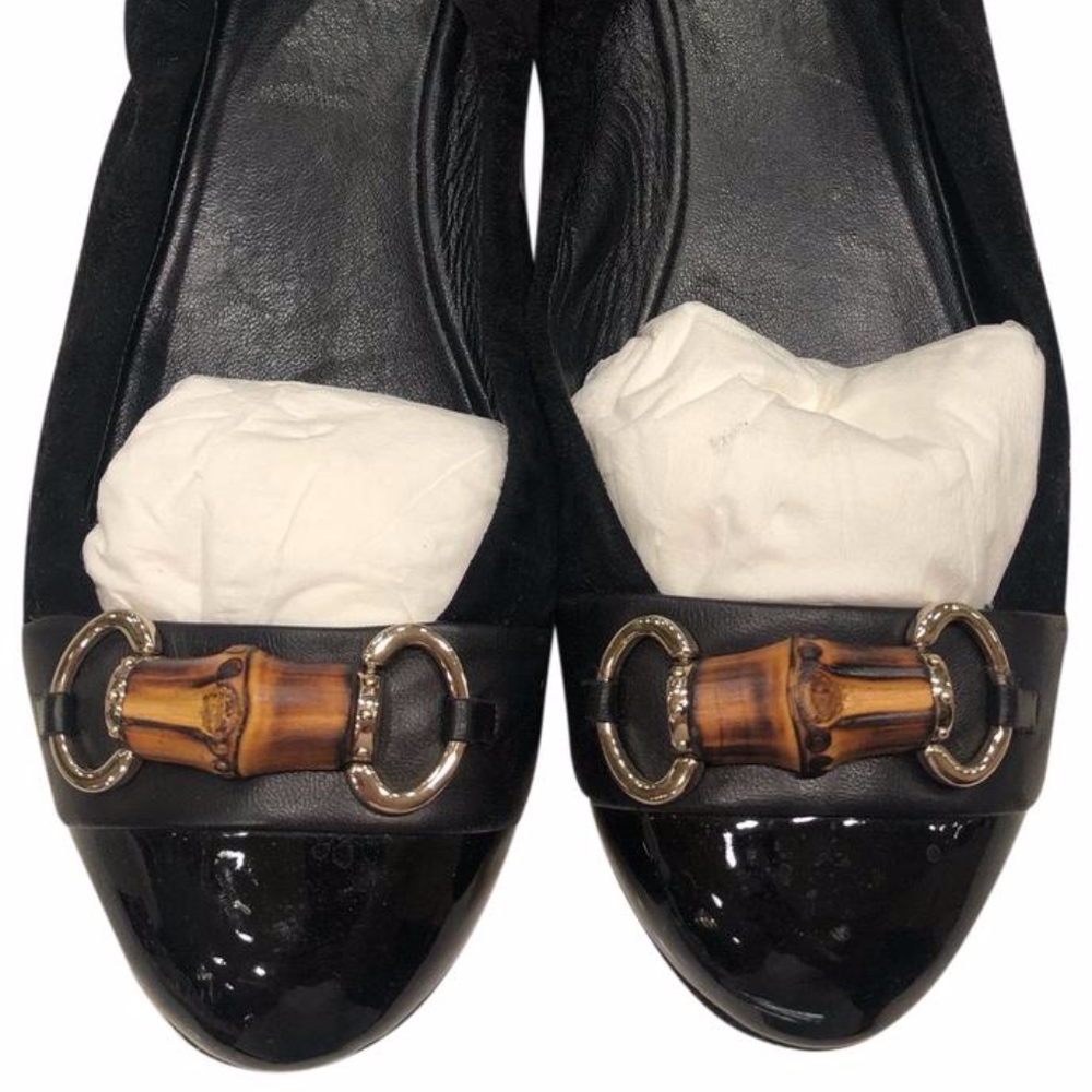 Gucci Black Flats